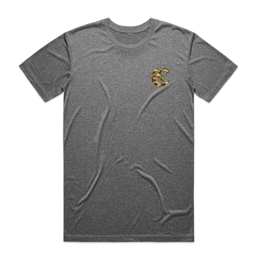 Mini C Tech Jersey - Grey/Camo
